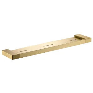 Ceram Shower Shelf 550 Brushed Gold by Ikon, a Shelves & Soap Baskets for sale on Style Sourcebook