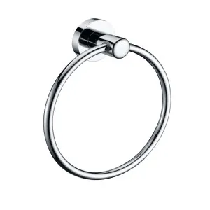 Misha Towel Ring Chrome by Haus25, a Towel Rails for sale on Style Sourcebook