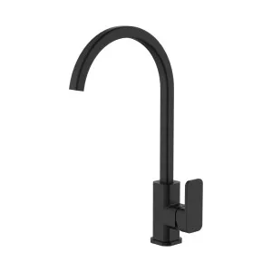 Platz Sink Mixer 200 Matt Black by Haus25, a Kitchen Taps & Mixers for sale on Style Sourcebook