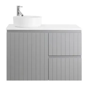 Fingal 900 Vanity Wall Hung Doors & Drawers with Basin & Solid Surface Top by Marquis, a Vanities for sale on Style Sourcebook