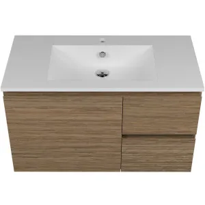 Nevada Vanity 900 Floor Standing Centre Bowl Alpha Ceramic Top by Beaumont Tiles, a Vanities for sale on Style Sourcebook