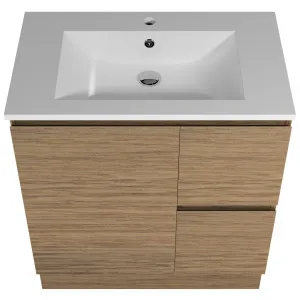 Nevada Vanity 750 Floor Standing Centre Bowl Alpha Ceramic Top by Beaumont Tiles, a Vanities for sale on Style Sourcebook