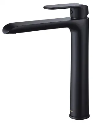 Jaya Vessel Basin Mixer Matte Black by Ikon, a Bathroom Taps & Mixers for sale on Style Sourcebook