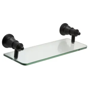 Lillian Shower Shelf 350 Matte Black by Fienza, a Shelves & Soap Baskets for sale on Style Sourcebook