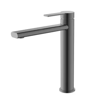 Lina Vessel Basin Mixer Gun Metal by Haus25, a Bathroom Taps & Mixers for sale on Style Sourcebook