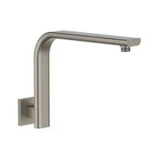 Platz Curved Shower Arm 337 Brushed Nickel by Haus25, a Laundry Taps for sale on Style Sourcebook