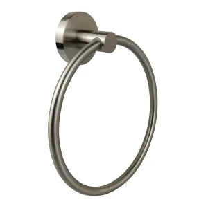 Goulburn Towel Ring Brushed Nickel by NR, a Towel Rails for sale on Style Sourcebook