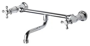 Federation Exposed Bath Set Chrome by Bastow, a Bathroom Taps & Mixers for sale on Style Sourcebook