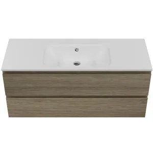 Nevada Plus Vanity 1200 Wall Hung Drawers Only Centre Bowl Haven Dolomite Top by Beaumont Tiles, a Vanities for sale on Style Sourcebook