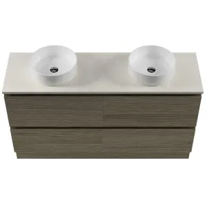 Nevada Plus Vanity 1500 Floor Standing Drawers Only Double Basin Silksurface AC Top by Beaumont Tiles, a Vanities for sale on Style Sourcebook