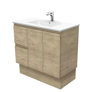 Edge 900 Vanity Kick Doors & Drawers with Ceramic Basin Top by Fienza, a Vanities for sale on Style Sourcebook