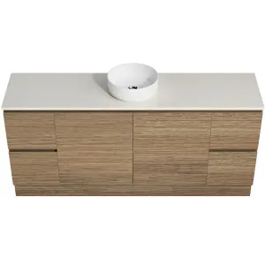 Nevada Vanity 1800 Floor Standing Centre Basin Silksurface AC Top by Beaumont Tiles, a Vanities for sale on Style Sourcebook