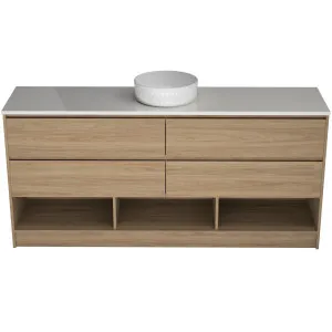 Kansas 1800 Vanity Kick Drawers Only with Basin & Solid Surface Top by Timberline, a Vanities for sale on Style Sourcebook