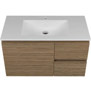 Nevada Vanity 900 Wall Hung Centre Bowl Regal Mineral Composite Top by Beaumont Tiles, a Vanities for sale on Style Sourcebook