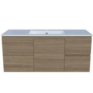 Nevada Vanity 1200 Wall Hung Centre Bowl Alpha Ceramic Top by Beaumont Tiles, a Vanities for sale on Style Sourcebook