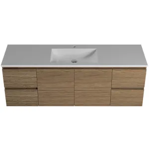 Nevada Vanity 1500 Wall Hung Centre Bowl Regal Mineral Composite Top by Beaumont Tiles, a Vanities for sale on Style Sourcebook