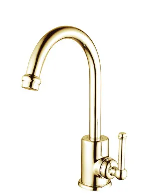 Federation Basin Mixer Brass Gold by Bastow, a Bathroom Taps & Mixers for sale on Style Sourcebook