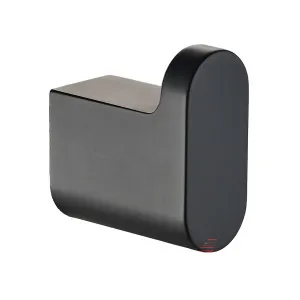 Flores Robe Hook Matte Black by Ikon, a Shelves & Hooks for sale on Style Sourcebook