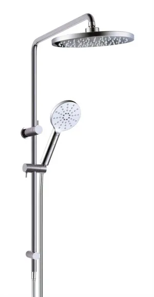 Spheric Twin Shower Brushed Nickel by Gro Agencies, a Shower Heads & Mixers for sale on Style Sourcebook