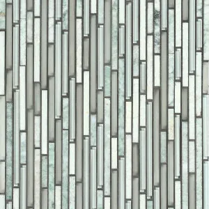 Glasstone Bullet Green Opal Mosaic by Beaumont Tiles, a Brick Look Tiles for sale on Style Sourcebook