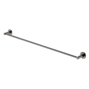 Kaya Towel Rail Single 900 Gun Metal by Fienza, a Towel Rails for sale on Style Sourcebook