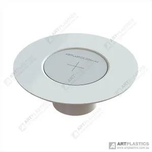 Art Puddle Flange 100x100x80mm Pvc White with cap by Art, a Shower Grates & Drains for sale on Style Sourcebook