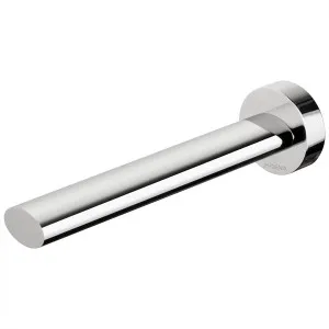 Vivid Slimline Oval Bath Outlet Straight 180 Chrome by PHOENIX, a Bathroom Taps & Mixers for sale on Style Sourcebook