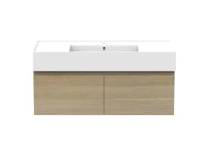 Capri 1000 Wall Hung Drawers Only Ceramic Basin Top by ADP, a Vanities for sale on Style Sourcebook