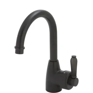 Eleanor Basin Mixer Matte Black by Fienza, a Bathroom Taps & Mixers for sale on Style Sourcebook