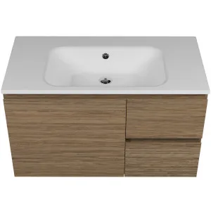 Nevada Vanity 900 Wall Hung Centre Bowl Haven Dolomite Top by Beaumont Tiles, a Vanities for sale on Style Sourcebook