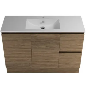 Nevada Vanity 1200 Floor Standing Centre Bowl Alpha Ceramic Top by Beaumont Tiles, a Vanities for sale on Style Sourcebook