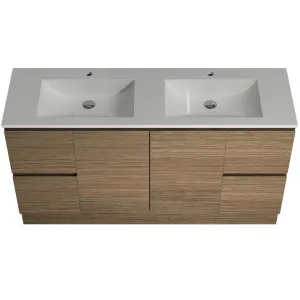 Nevada Vanity 1500 Floor Standing Double Bowl Regal Mineral Composite Top by Beaumont Tiles, a Vanities for sale on Style Sourcebook