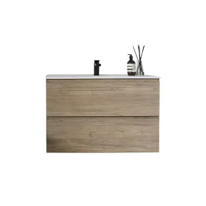 Nevada Plus Vanity 900 Wall Hung Drawers Only Centre Bowl Haven Dolomite Top by Beaumont Tiles, a Vanities for sale on Style Sourcebook