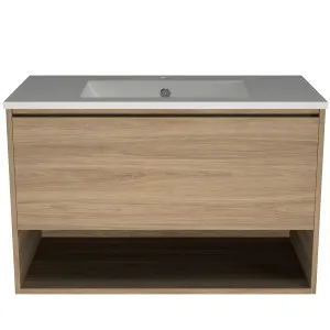 Kansas 900 Vanity Wall Hung Drawers Only with Ceramic BasinTop by Timberline, a Vanities for sale on Style Sourcebook