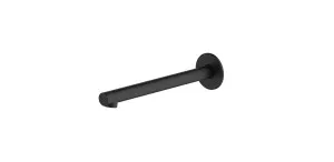 Venice Basin Outlet Straight 200 Matte Black by Oliveri, a Bathroom Taps & Mixers for sale on Style Sourcebook