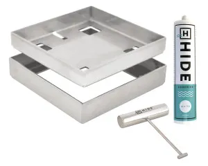 Skimmer lid F/glass Pool insp cover 156mmx15-22mm by Skimmer Lids, a Shower Grates & Drains for sale on Style Sourcebook