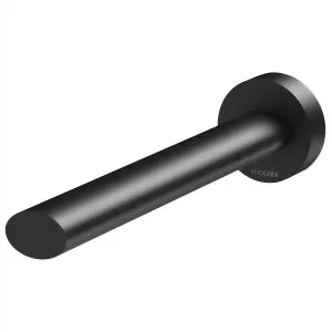 Vivid Slimline Oval Basin Outlet Straight 180 Matte Black by PHOENIX, a Bathroom Taps & Mixers for sale on Style Sourcebook