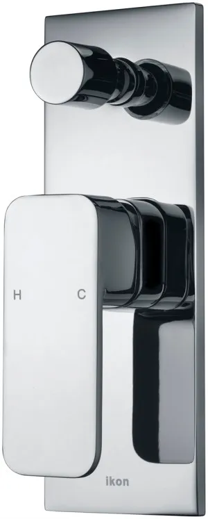 Elbrus Wall/Shower Mixer w Diverter Chrome by Ikon, a Shower Heads & Mixers for sale on Style Sourcebook