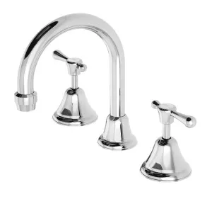 Rhapsody 3 Piece Basin Set Chrome by PHOENIX, a Bathroom Taps & Mixers for sale on Style Sourcebook