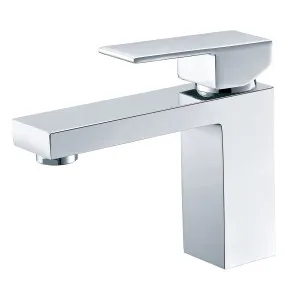 Marki Square Basin Mixer Chrome by BEAUMONTS, a Bathroom Taps & Mixers for sale on Style Sourcebook