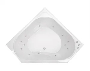 Aplin Spa Bath Acrylic 1465 12 Jets Gloss White by decina, a Bathtubs for sale on Style Sourcebook