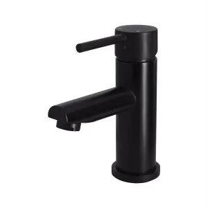 Round Basin Mixer Matte Black by Meir, a Bathroom Taps & Mixers for sale on Style Sourcebook