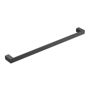 Platz Single Towel Rail 800 Matt Black by Haus25, a Towel Rails for sale on Style Sourcebook