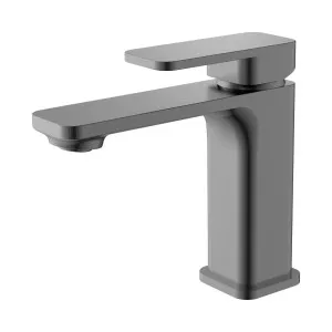 Platz Basin Mixer Gun Metal by null, a Bathroom Taps & Mixers for sale on Style Sourcebook