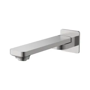 Platz Swivel Bath Outlet 200 Brushed Nickel by Haus25, a Bathroom Taps & Mixers for sale on Style Sourcebook