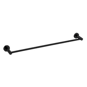 Misha Single Towel Rail 600 Matt Black by Haus25, a Towel Rails for sale on Style Sourcebook