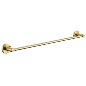 Misha Single Towel Rail 600 Brushed Gold by Haus25, a Towel Rails for sale on Style Sourcebook