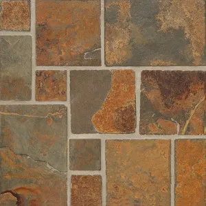 Cottage Multicolour Slate Natural Product Random Tumbled Mosaic (Pkt4) by Beaumont Tiles, a Mosaic Tiles for sale on Style Sourcebook