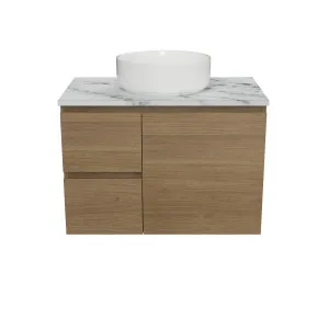 Hunter Vty 750 Wall Hung Centre WG Basin SilkSurface AC Top by Timberline, a Vanities for sale on Style Sourcebook