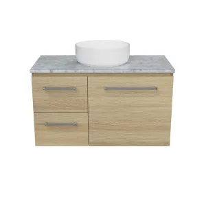 Hunter Vty 900 Wall Hung Centre WG Basin SilkSurface AC Top by Timberline, a Vanities for sale on Style Sourcebook